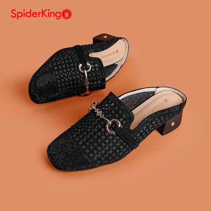 Spider King Quick Dry Closed Toe Slippers Women's-7