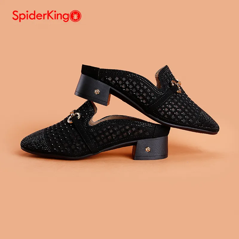 Spider King Quick Dry Closed Toe Slippers Women's-6