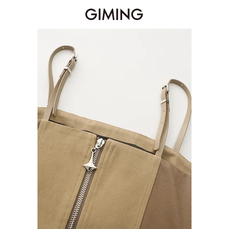 GIMING Camisoles Women's Khaki-4