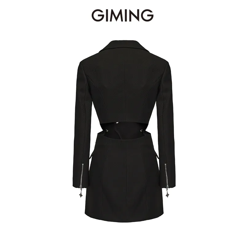 GIMING Long Sleeved Dress Women's-1