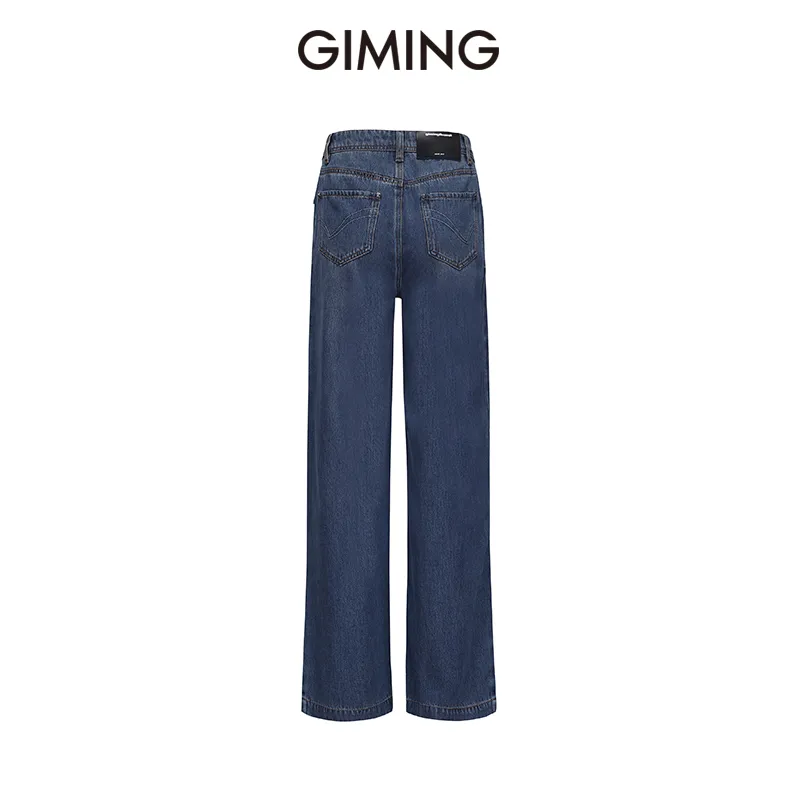 GIMING Jeans Women's Blue-1