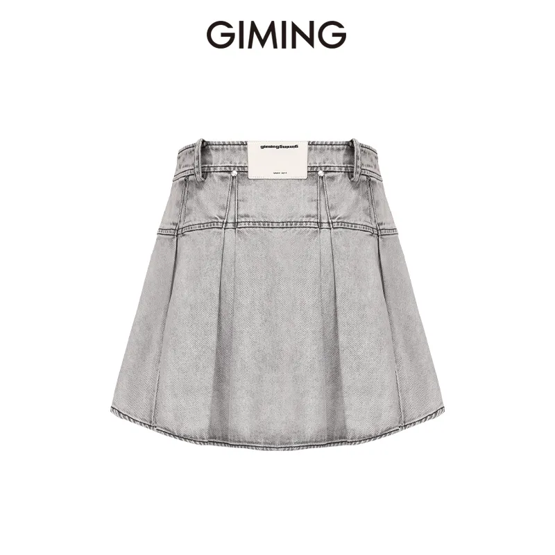 GIMING Denim Short Skirts Women's-1