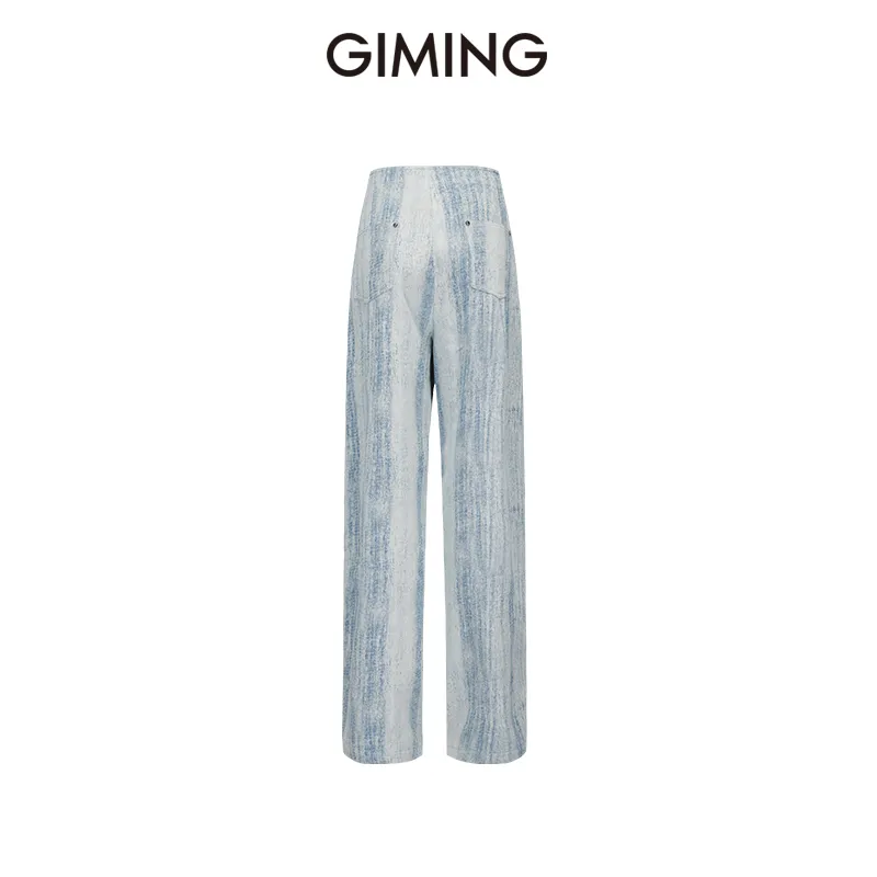 GIMING Jeans Women's Blue-1