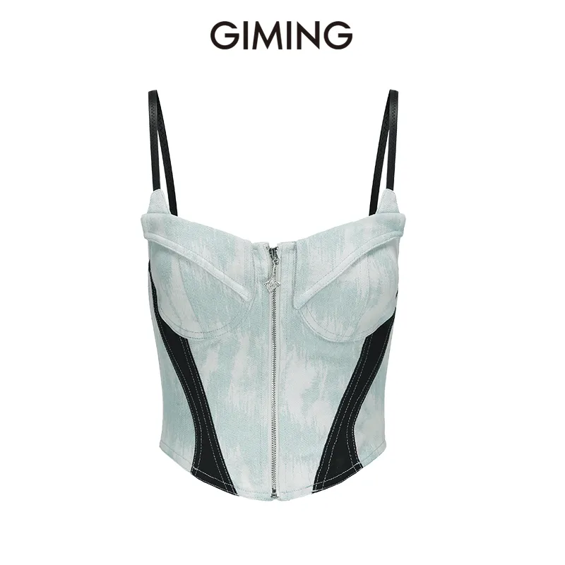 GIMING Camisoles Women's Light Blue-4
