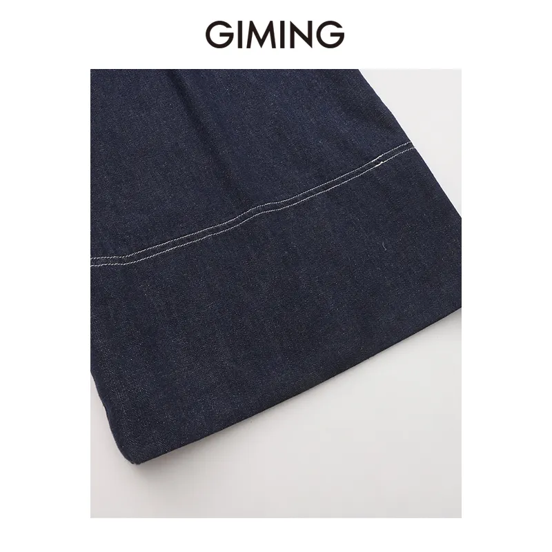 GIMING Jeans Women's Blue-4