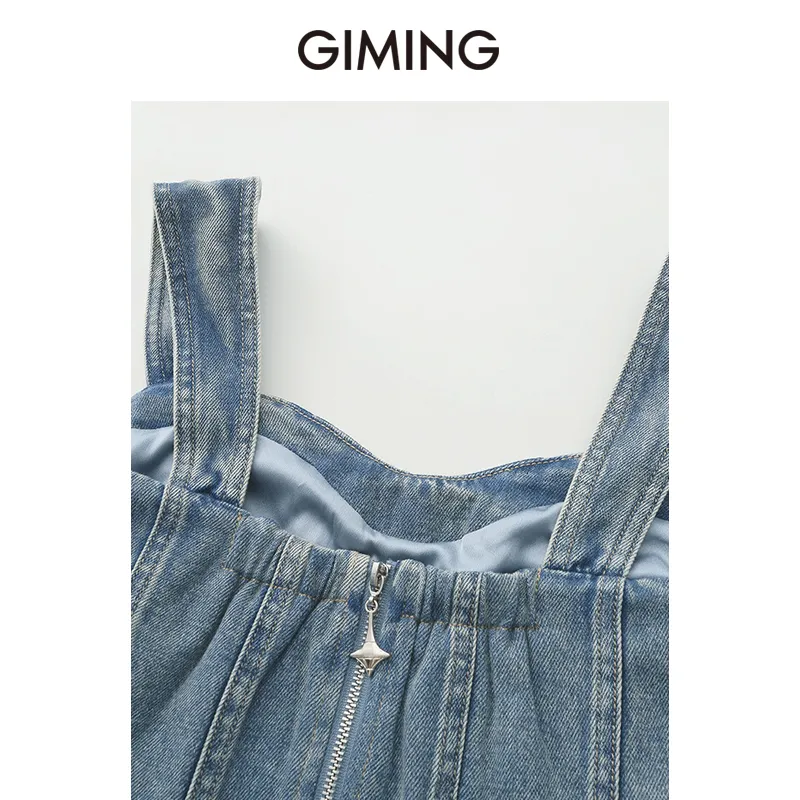 GIMING Camisoles Women's Blue-4