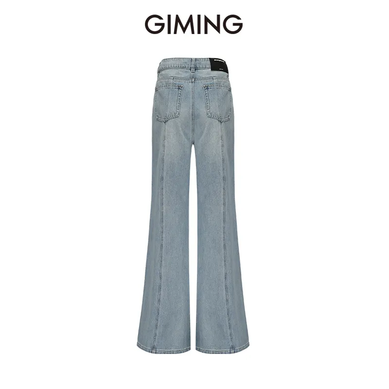 GIMING Jeans Women's Light Blue-1