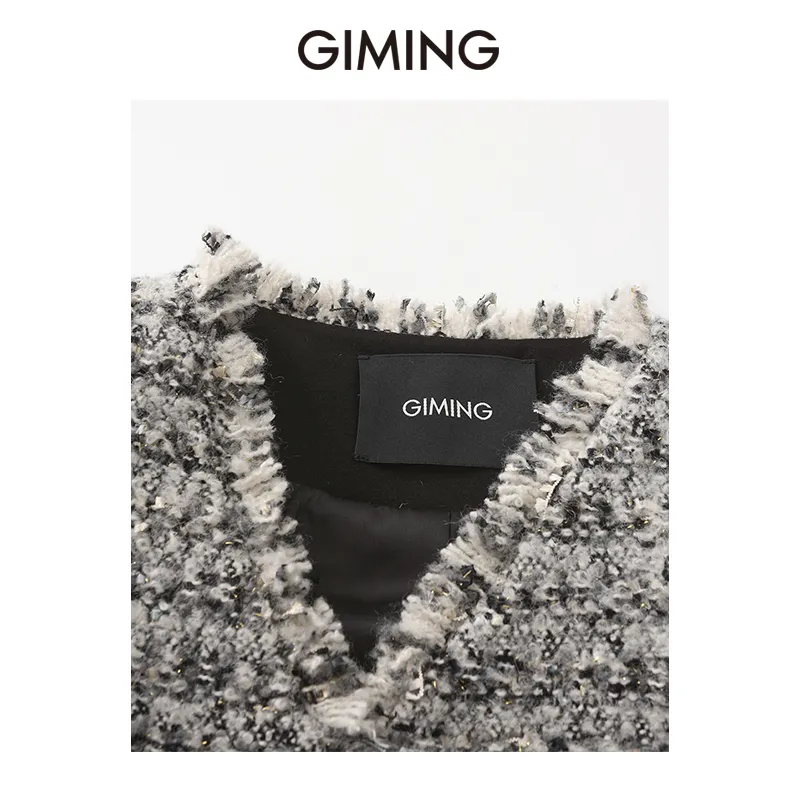 GIMING Fashion Jackets & Coats Women's Gray-2