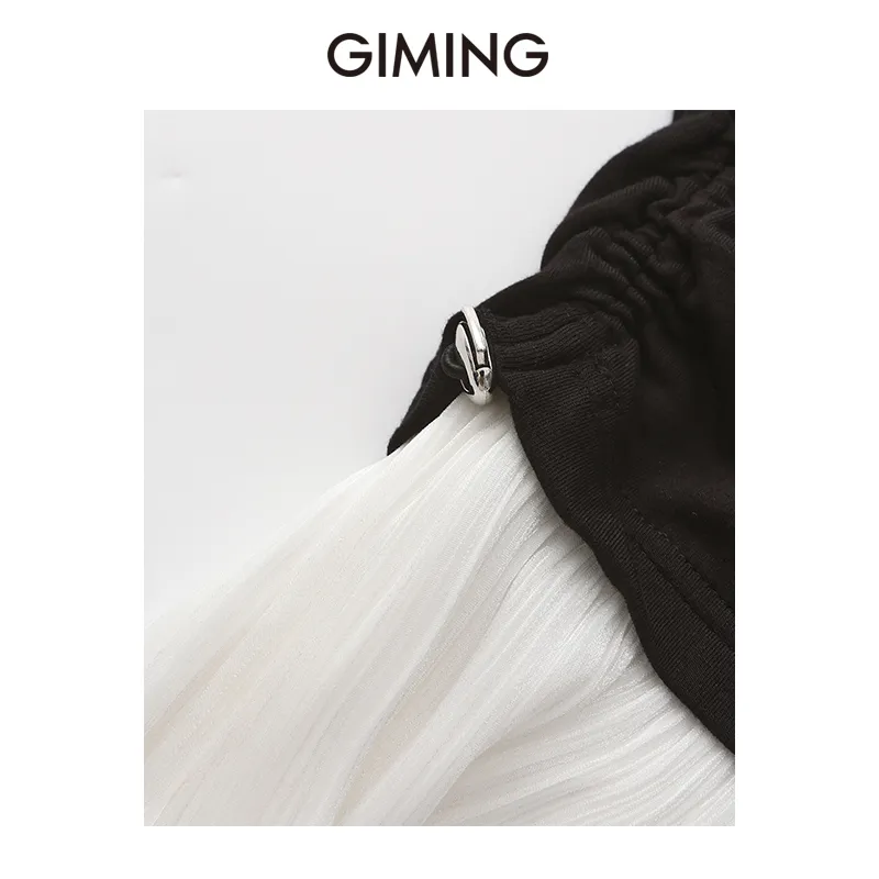 GIMING Short Sleeved Dress Women's-4