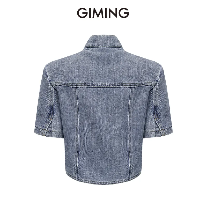 GIMING Shirts Women's Blue-1