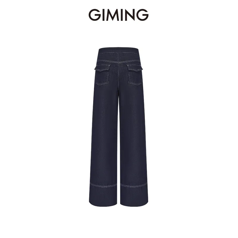 GIMING Jeans Women's Blue-1