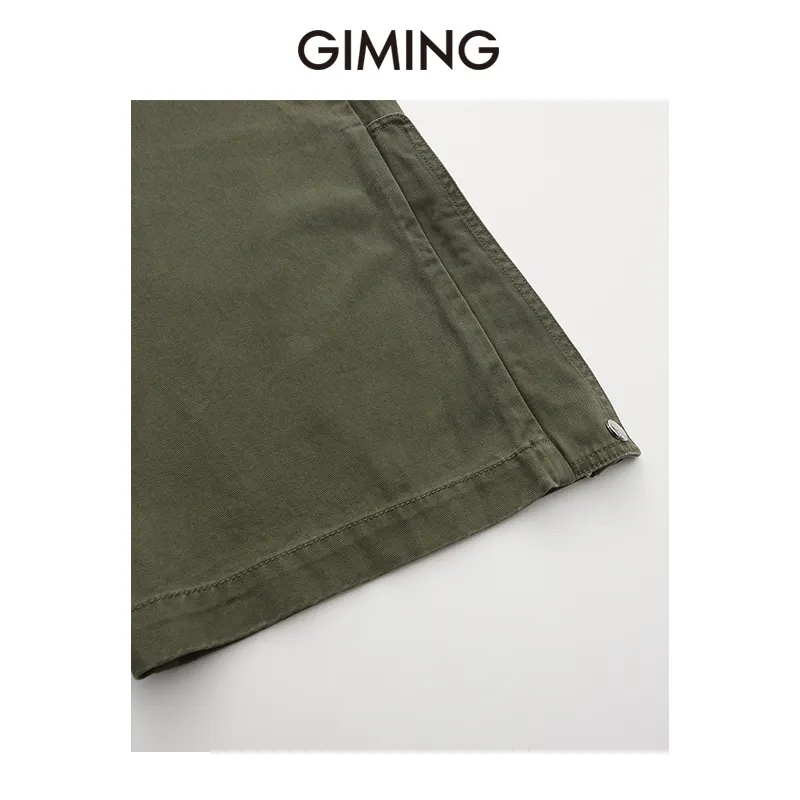 GIMING Cargo Pants Women's Green-4