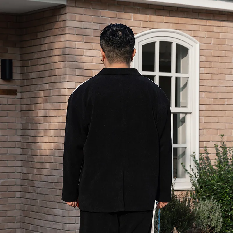 WAYNEXZAVIER Business Suit Men's Black-4
