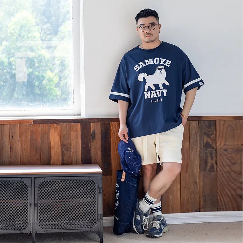 WAYNEXZAVIER T Shirts Men Blue-6