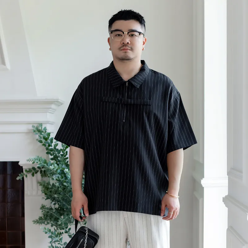 WAYNEXZAVIER Polo Shirts Men Black-2