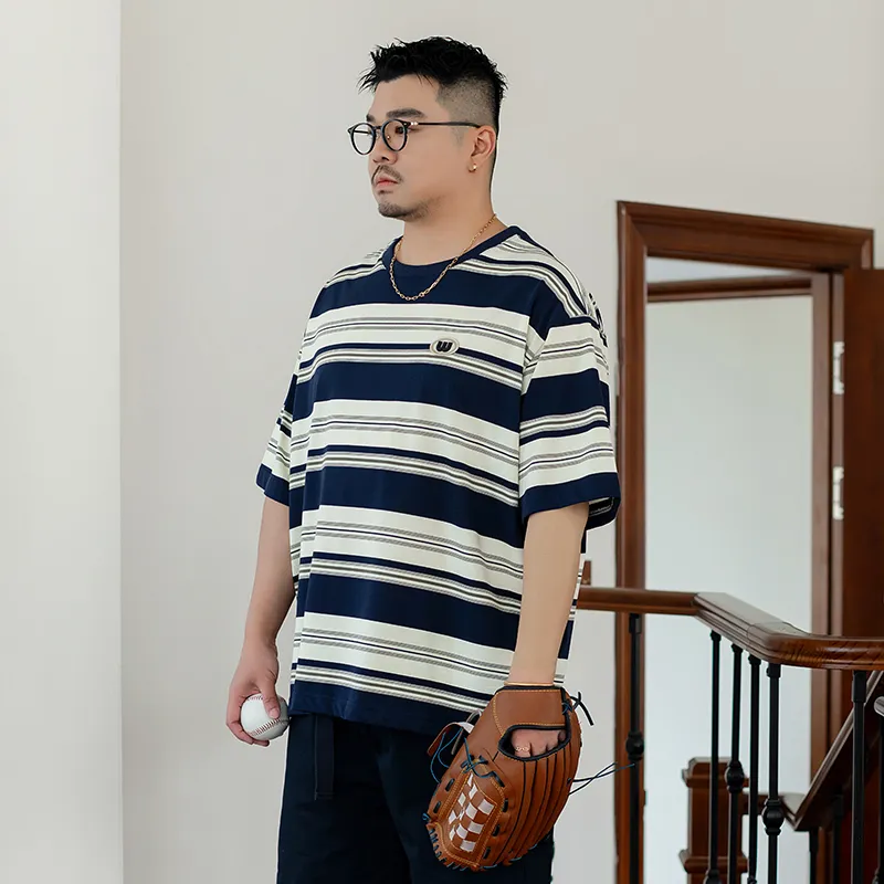 WAYNEXZAVIER T Shirts Men Blue-5