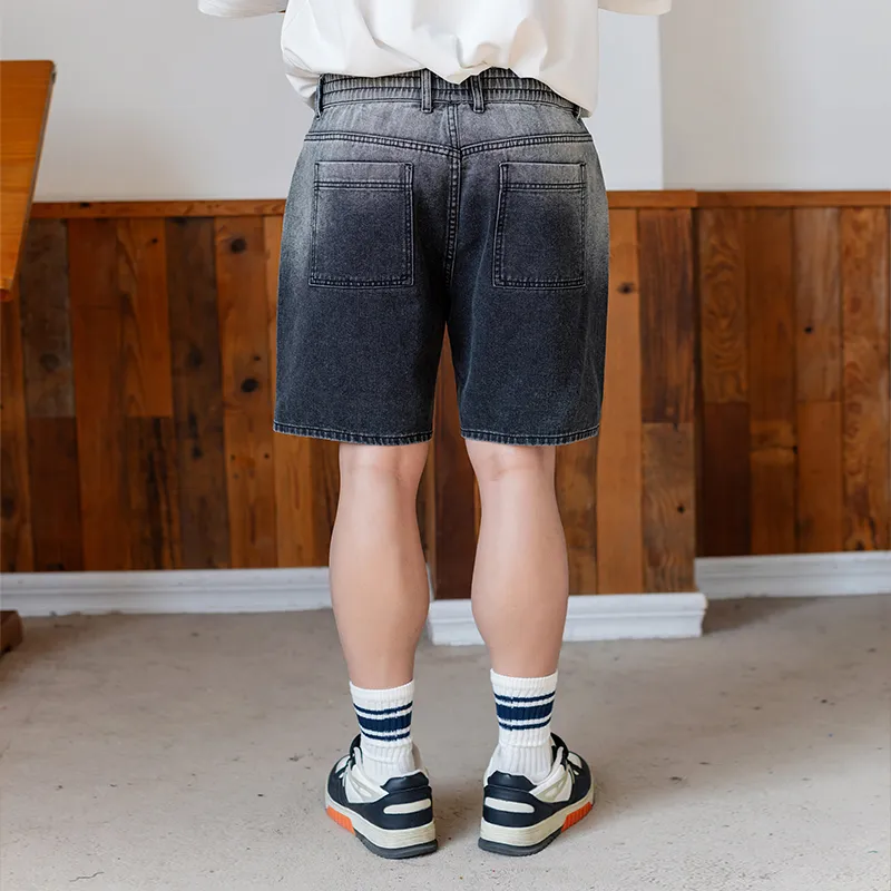 WAYNEXZAVIER Denim Shorts Men's-3