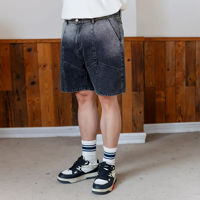 WAYNEXZAVIER Denim Shorts Men's-5