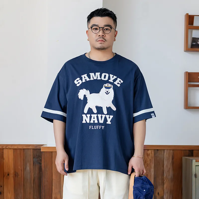 WAYNEXZAVIER T Shirts Men Blue-2