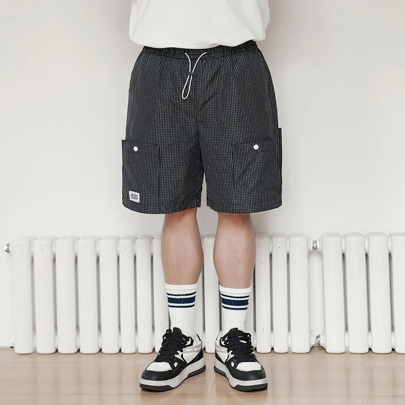 WAYNEXZAVIER Casual Shorts Men's Black-2