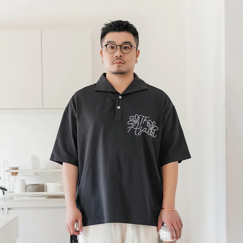 WAYNEXZAVIER Polo Shirt Men's Black-2
