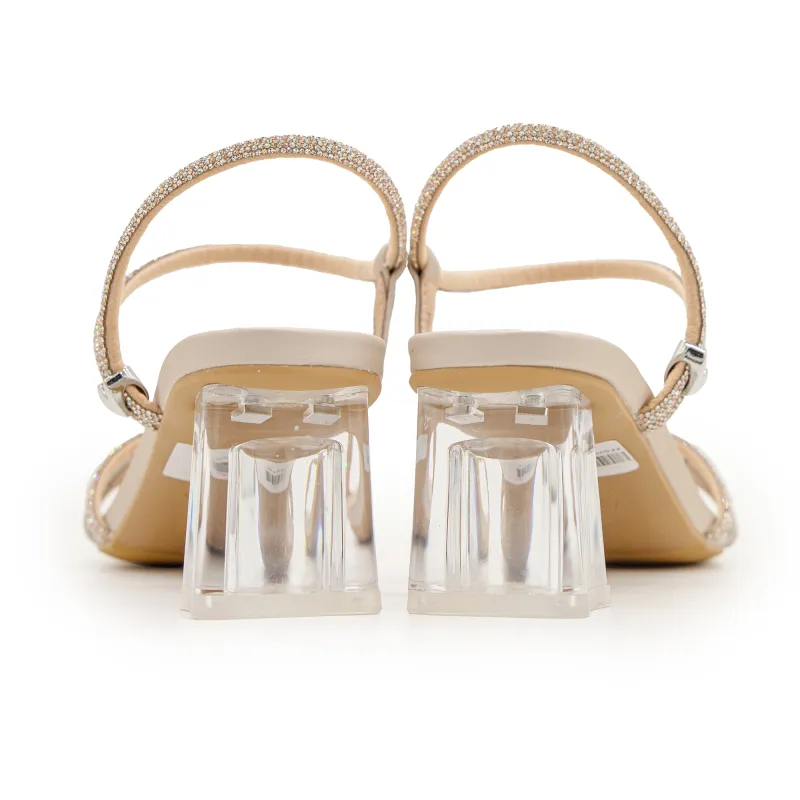 FED One Strap Sandals Women's Champagne-3