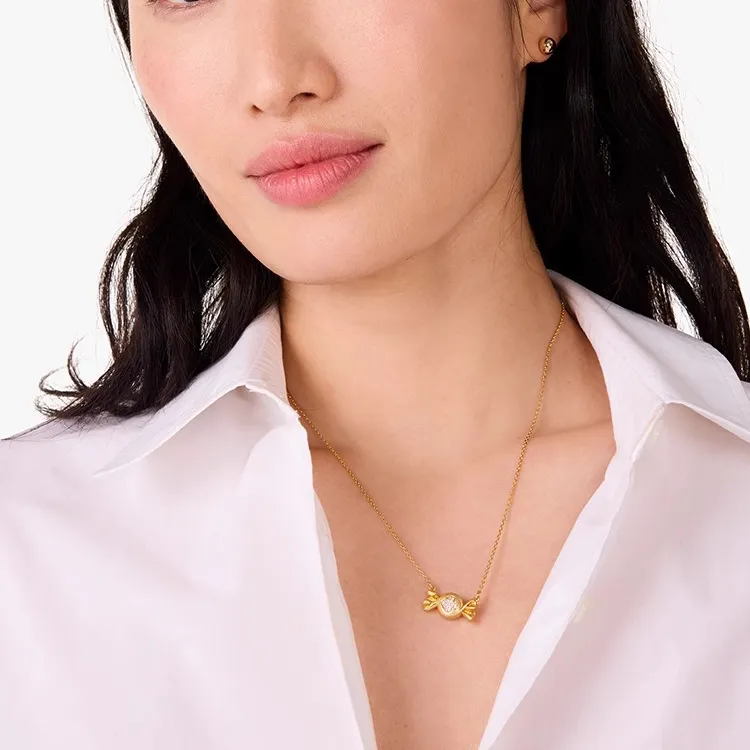 Kate Spade Copper Necklaces Women's Gold-2