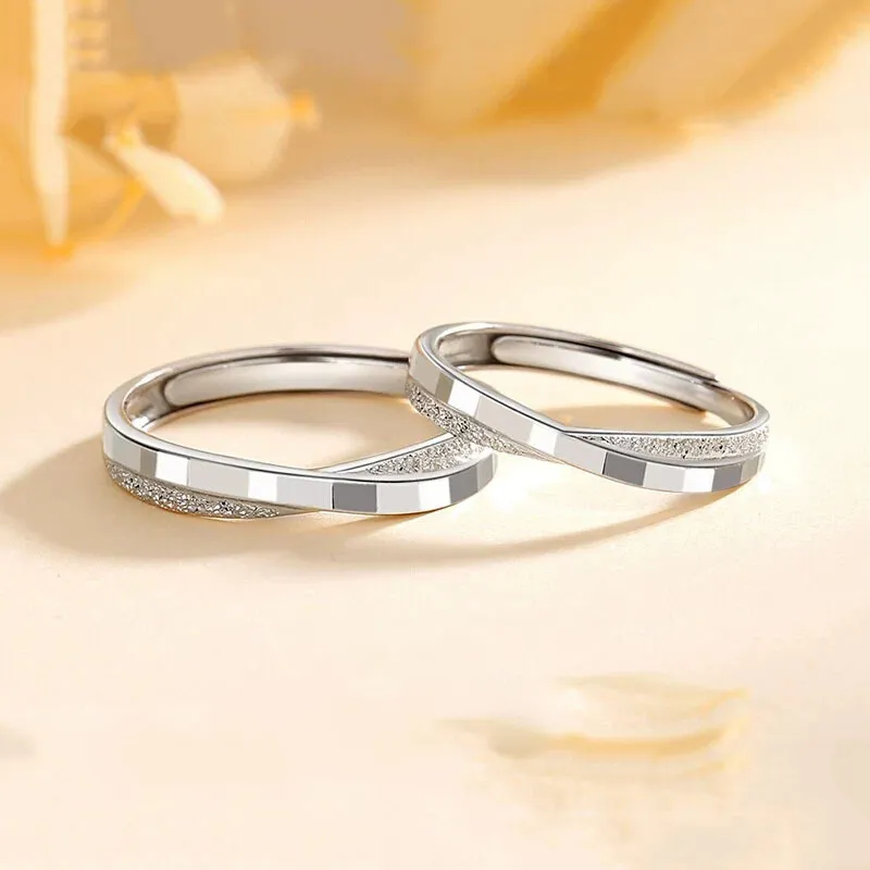 ZHIAIYONGHENG 999 Fine Silver Rings Unisex-3