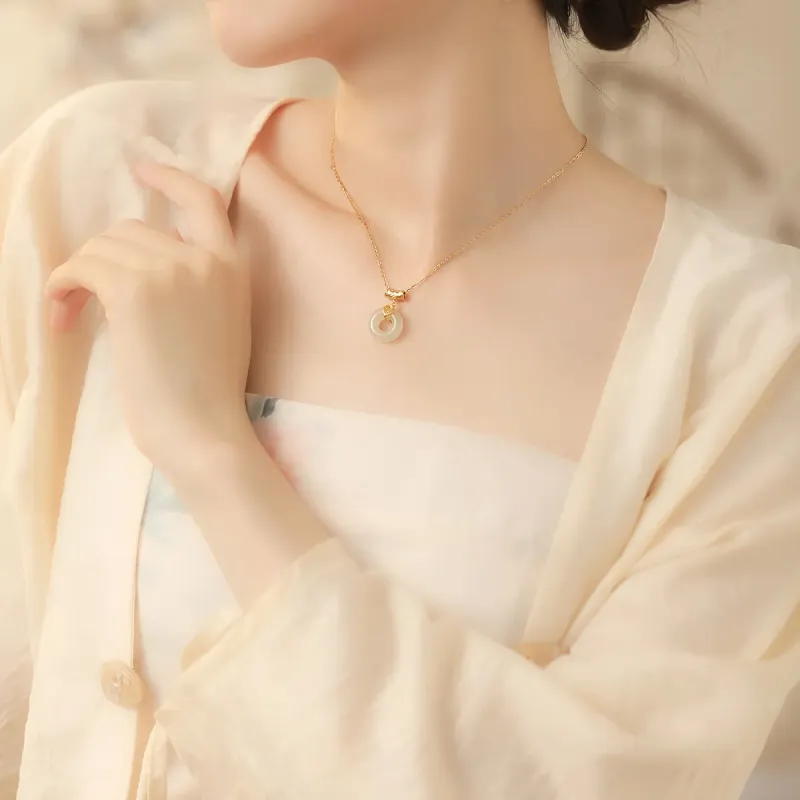 ZHIAIYONGHENG Chalcedony Necklaces Women's-6