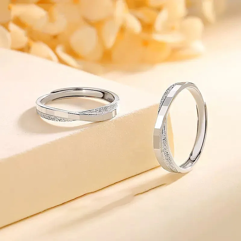 ZHIAIYONGHENG 999 Fine Silver Rings Unisex-2