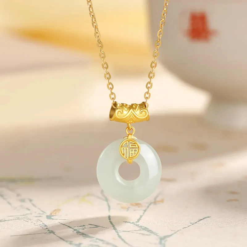 ZHIAIYONGHENG Chalcedony Necklaces Women's-1