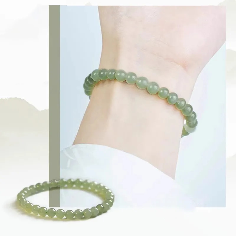 ZHIAIYONGHENG Bracelets Green Jade Women's-3