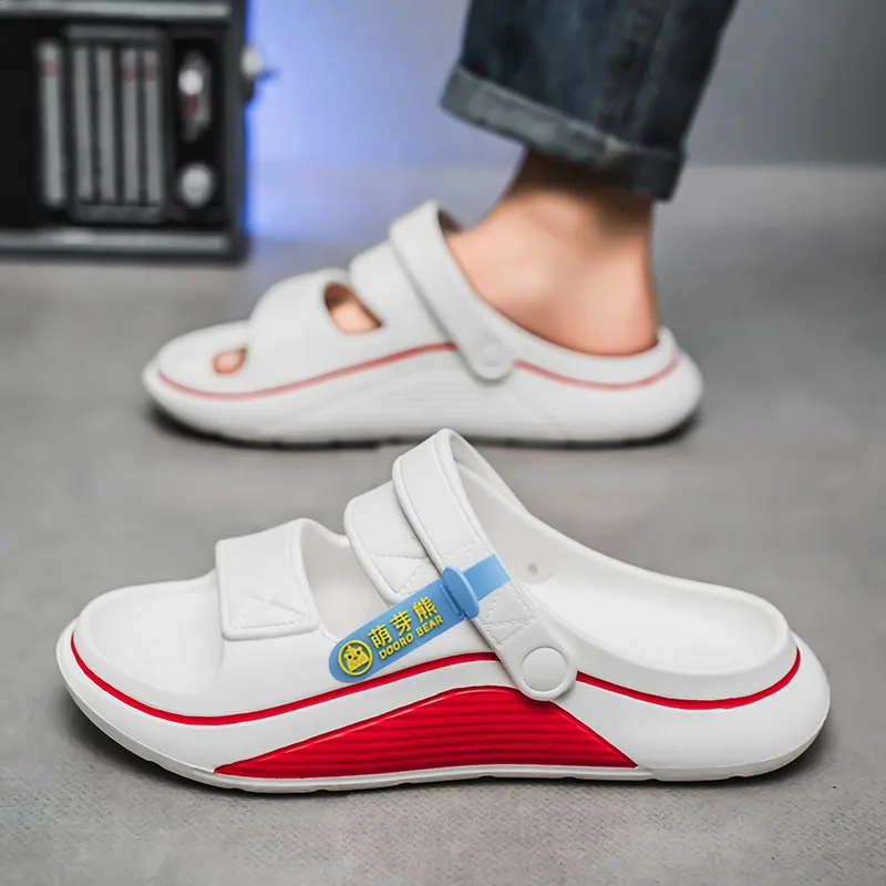 Budding Bear Cut-Out Slip-Resistant Odor-Resistant Slide Slippers Unisex-10