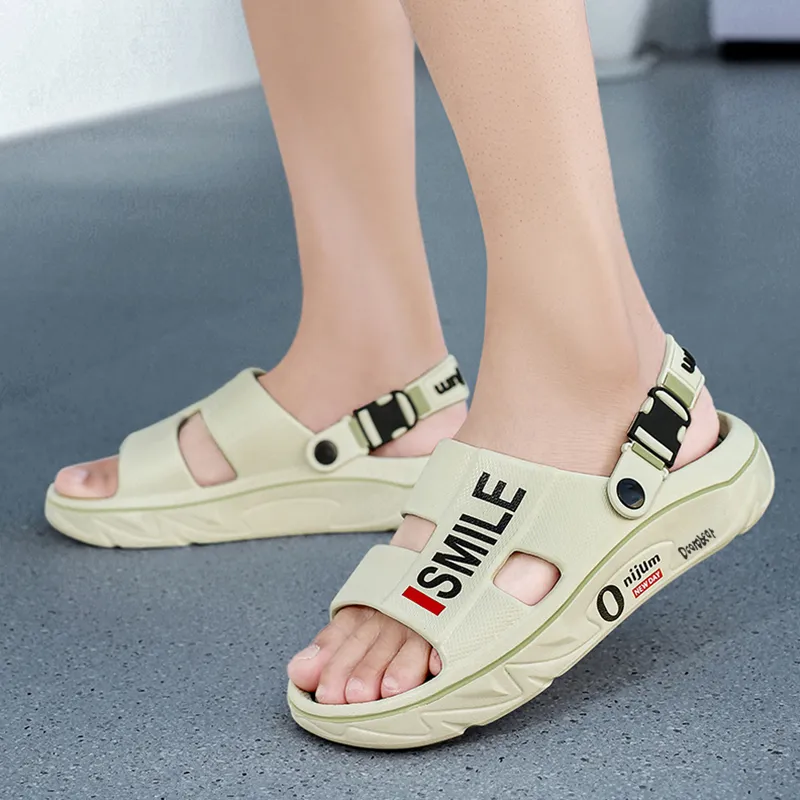 Budding Bear Beach Sandals Unisex-3