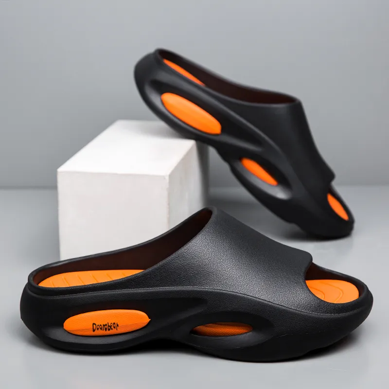 Budding Bear Quiet Slip Resistant Abrasion Resistant Slide Slippers Men's-11