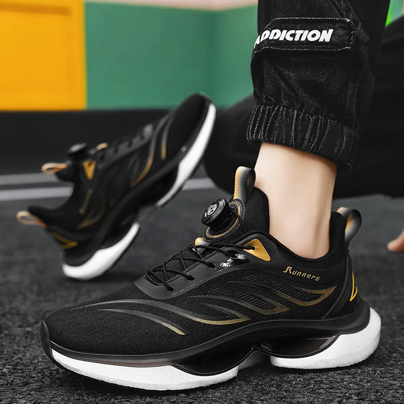Budding Bear Cushioned Anti Slip Wear Resistant Breathable Lightweight Low Top Casual Shoes Unisex-4