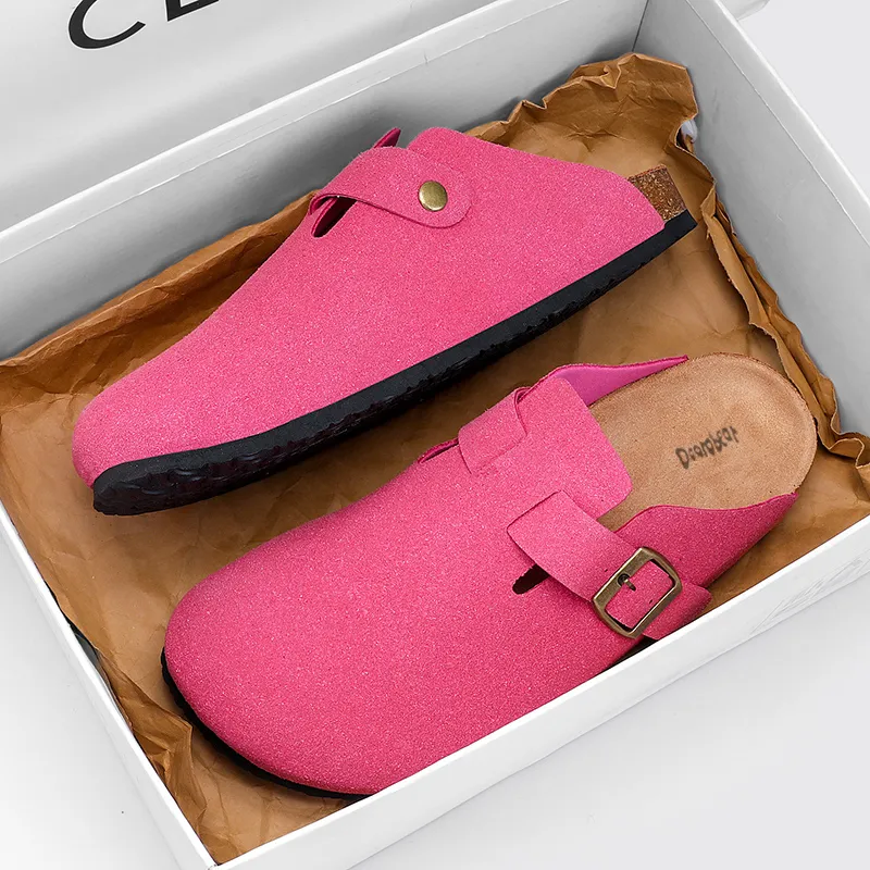 Budding Bear Quiet Odor Resistant Abrasion Resistant Slip Resistant Antibacterial Massage Closed Toe Slippers Unisex-24