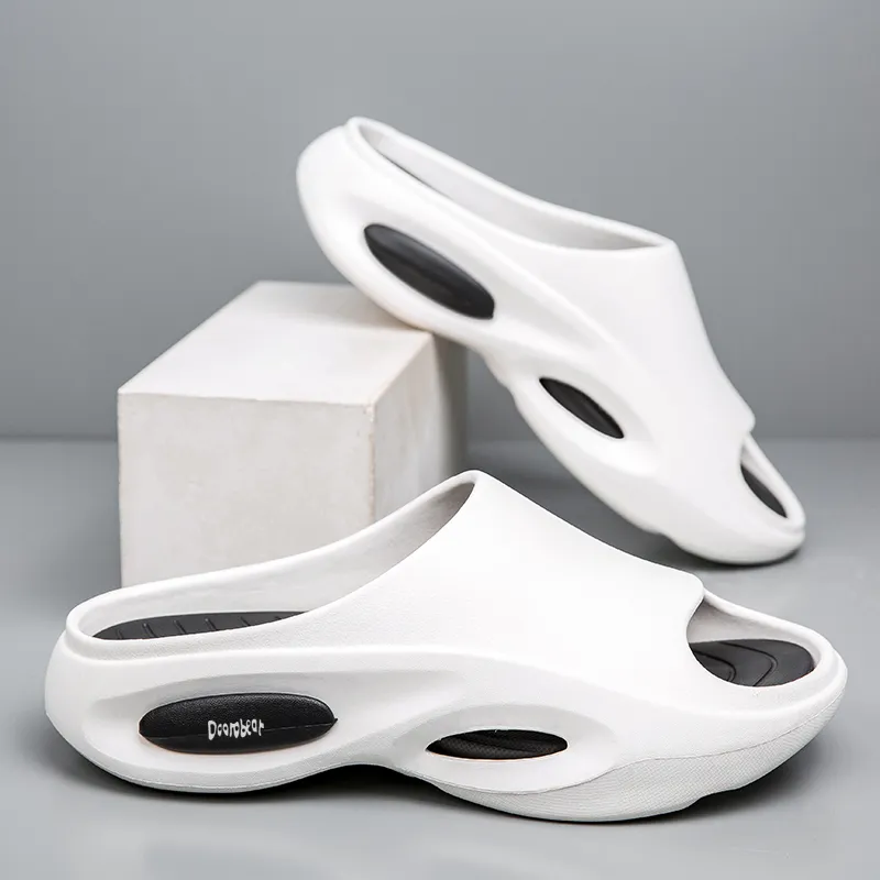 Budding Bear Quiet Slip Resistant Abrasion Resistant Slide Slippers Men's-1