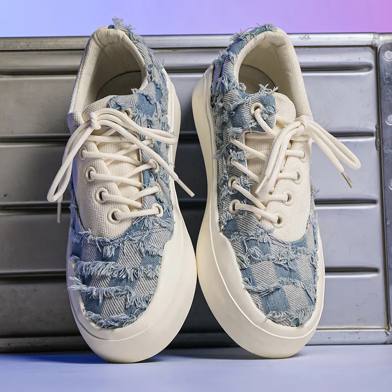 Budding Bear Anti Slip Wear Resistant Low Top Canvas Shoes Unisex Box-2