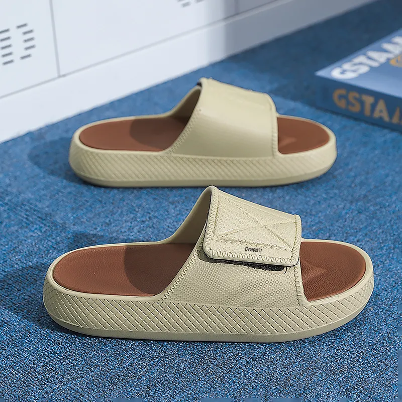 Budding Bear EVA Abrasion Resistant Cushioning Slide Slippers Men's-7