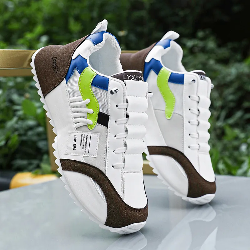 Budding Bear Anti-Slip And Wear-Resistant Lightweight Height Increasing Low-Top Casual Shoes Men's-17