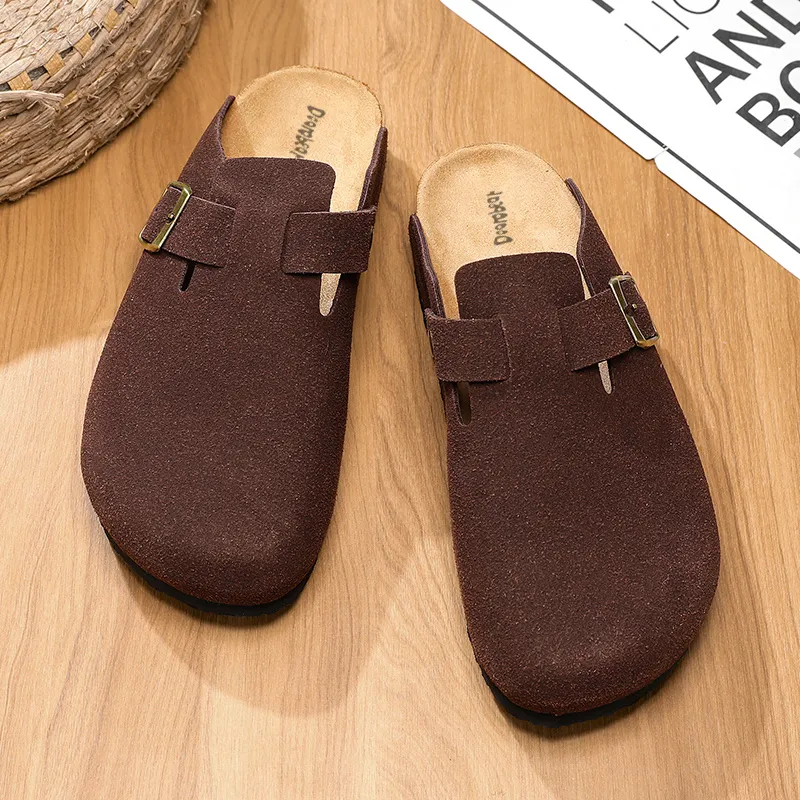 Budding Bear Quiet Odor Resistant Abrasion Resistant Slip Resistant Antibacterial Massage Closed Toe Slippers Unisex-7