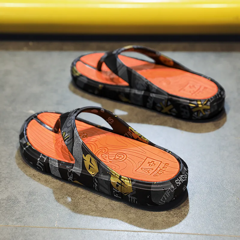 Budding Bear EVA Abrasion Resistant Slip Resistant Flip Flops Men's-2