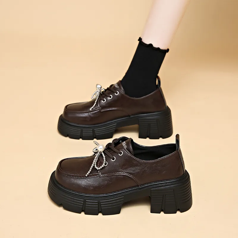 Budding Bear Casual Single Shoes 4.5cm Women's-21