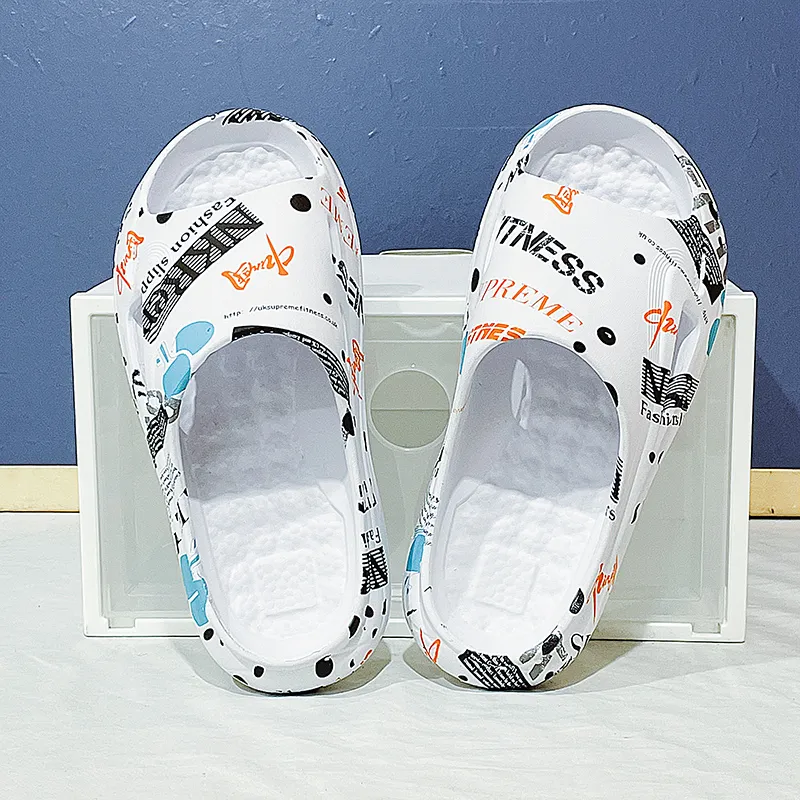Budding Bear EVA Quiet Slip Resistant Odor Resistant Abrasion Resistant Slide Slippers Men's-6