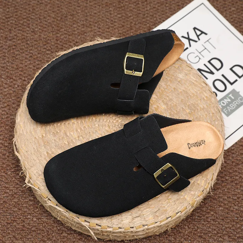 Budding Bear Quiet Odor Resistant Abrasion Resistant Slip Resistant Antibacterial Massage Closed Toe Slippers Unisex-13