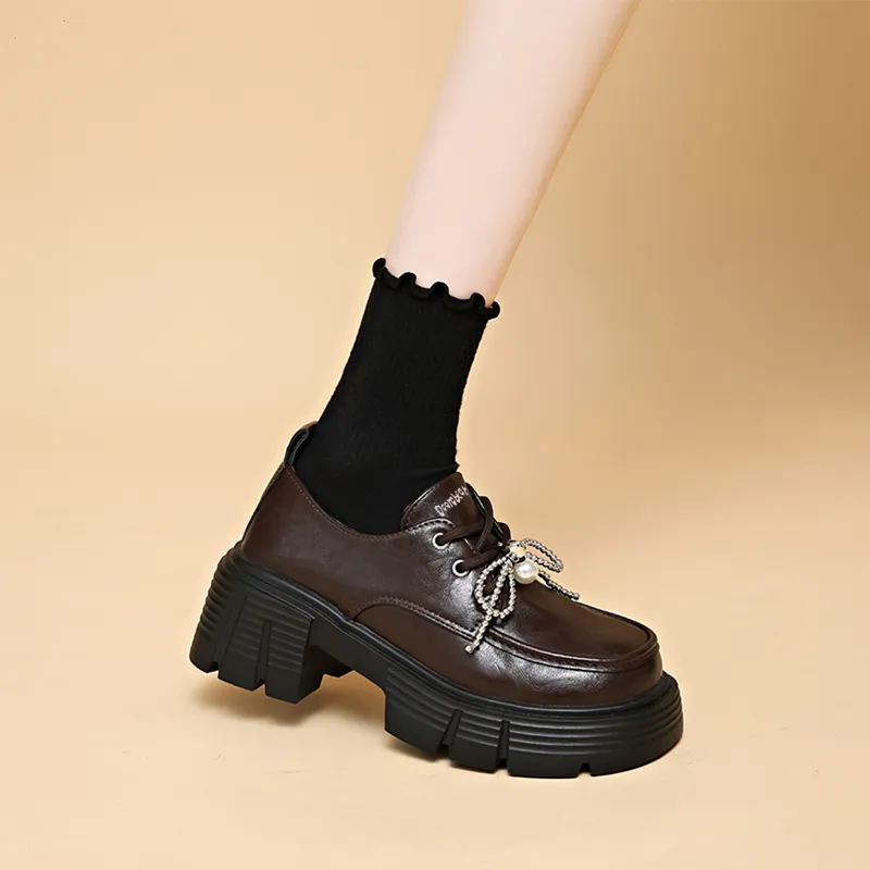 Budding Bear Casual Single Shoes 4.5cm Women's-13