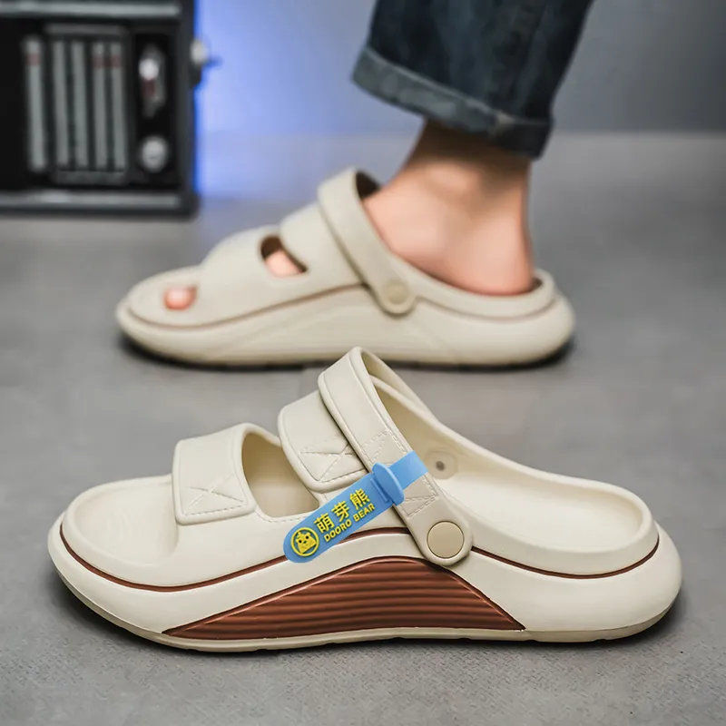 Budding Bear Cut-Out Slip-Resistant Odor-Resistant Slide Slippers Unisex-4