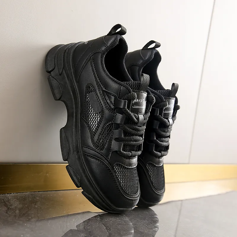 Budding Bear Anti Slip Wear Resistant Low Top Chunky Sneakers Women's-4