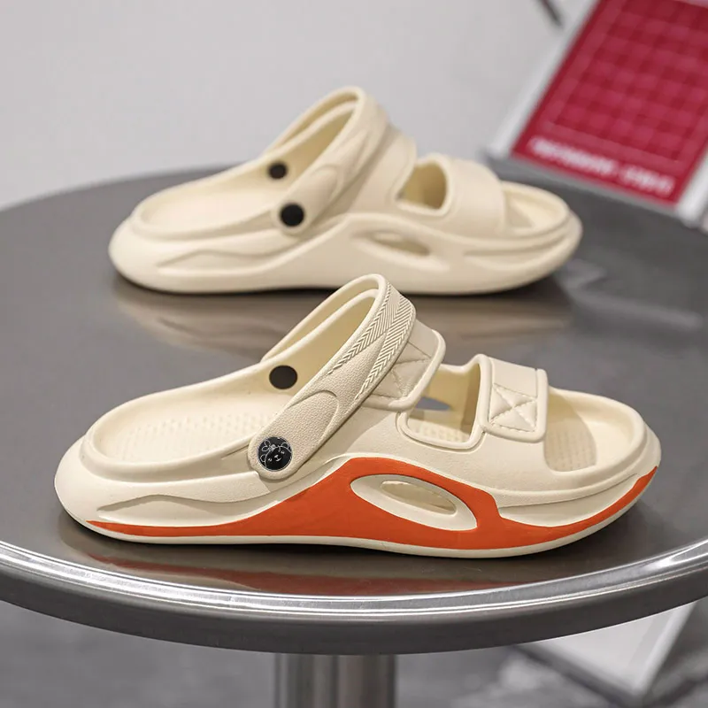 Budding Bear EVA Quiet Slip Resistant Odor Resistant Abrasion Resistant Slide Slippers Men's-12